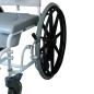 Preview: Drive Medical Dusch-Toilettenrollstuhl DuoMotion 24" Antriebsräder