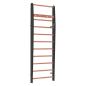 Preview: NOHrD Sprossenwand Club-Sport, ausklappbar, 10 Sprossen, HxBxT 230x80x13 cm