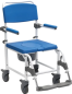 Preview: Drive Medical Dusch-Toilettenrollstuhl Aston 5“ Räder
