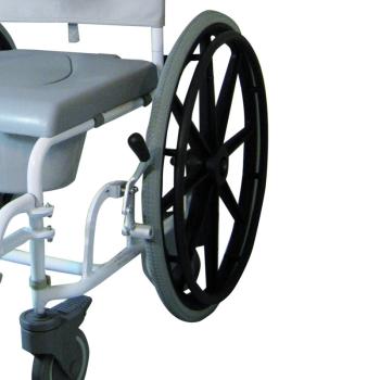 Drive Medical Dusch-Toilettenrollstuhl DuoMotion 24" Antriebsräder