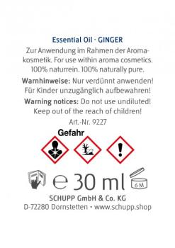 Schupp Ätherisches Öl Ingwer