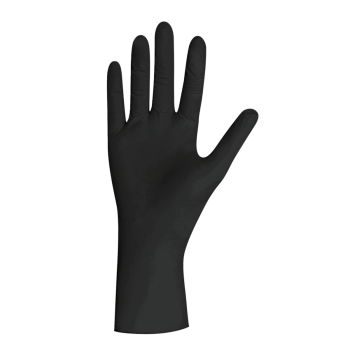 UNIGLOVES BIO TOUCH BLACK Nitrilhandschuhe