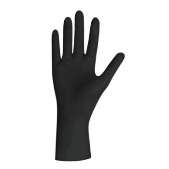 UNIGLOVES® BLACK LATEX