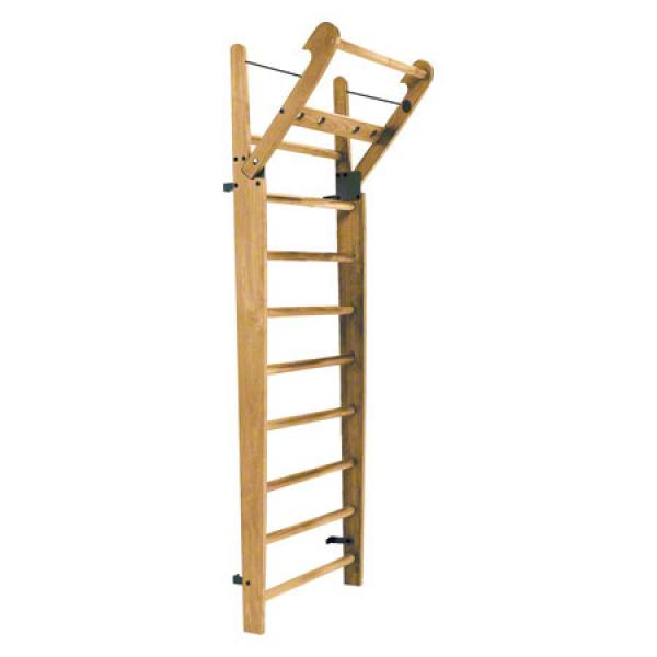 NOHrD Sprossenwand Esche, ausklappbar, 10 Sprossen, HxBxT 230x80x13 cm