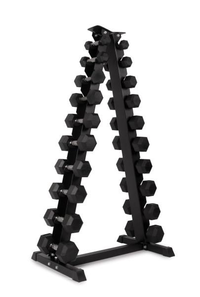 Chrom Hantel Pyramide Aufbewahrungssystem