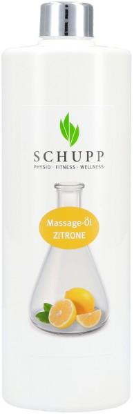 Schupp Massage-Öl Zitrone
