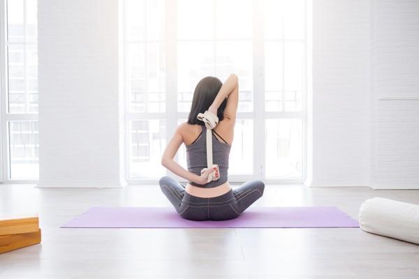 Trendy Sport Yogagürtel Natur