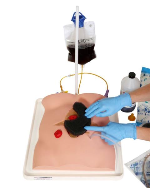 Erler Zimmer - Freddie Fistula Übungsmodell mit Koffer