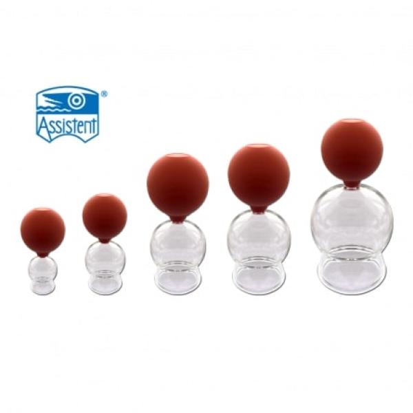 Schröpfglas mit Ball
