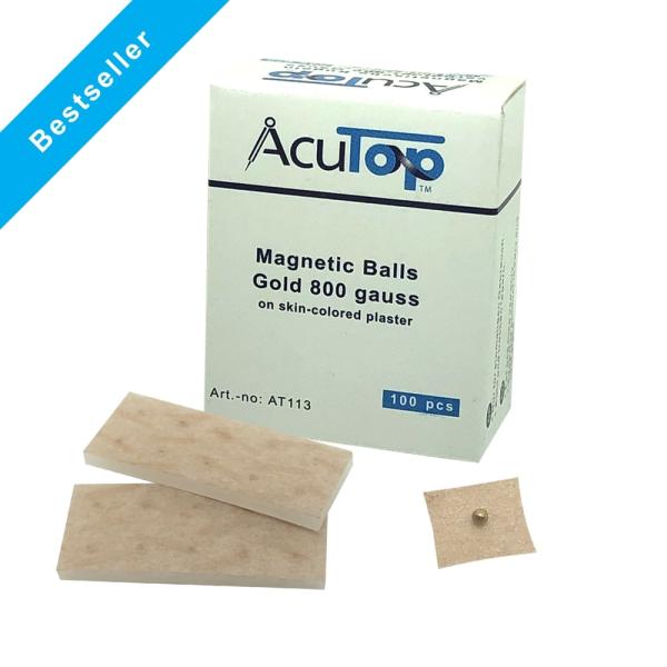 AcuTop® Magnetische Ohrkugeln, gold