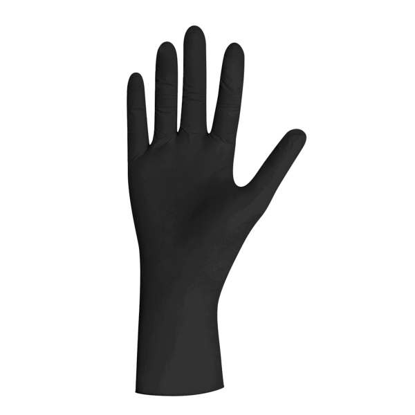 UNIGLOVES BIO TOUCH BLACK Nitrilhandschuhe