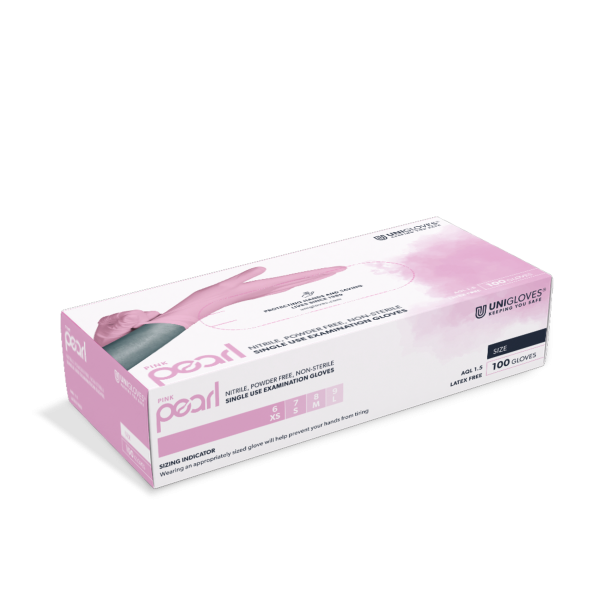 UNIGLOVES PINK PEARL® Nitrilhandschuhe